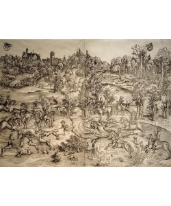 Lucas Cranach der Ältere, Kurfürstlich-sächsische Hirschjagd