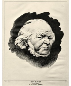Felix Vallotton, Bildnis Honoré Daumier