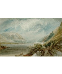 JOSEPH MALLORD WILLIAM TURNER, Die Einmündung der Lahn