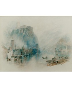 JOSEPH MALLORD WILLIAM TURNER, Burgen am Rhein (The Castellated Rhine)