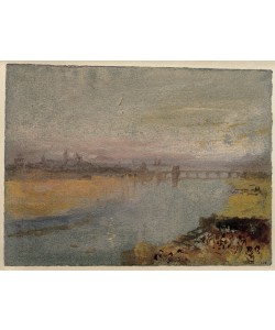 JOSEPH MALLORD WILLIAM TURNER, Trier von Westen aus gesehen