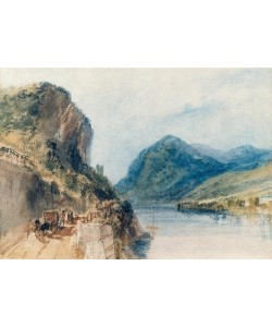 JOSEPH MALLORD WILLIAM TURNER, Der Drachenfels