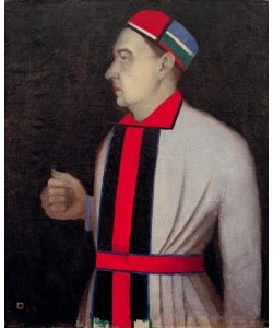 Kasimir Malewitsch, Porträt eines Mannes