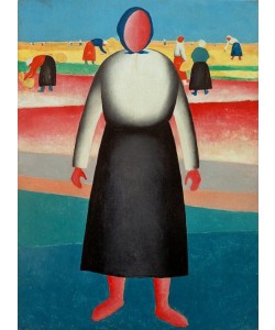 Kasimir Malewitsch, Ernte. Studie für das Bild