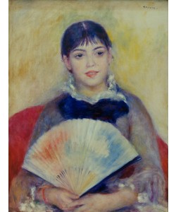 Pierre-Auguste Renoir, La femme à l’éventail