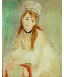 Pierre-Auguste Renoir, Portrait de jeune femme. Symphonie en blanc