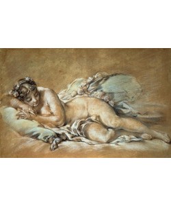 Francois Boucher, Une jeune femme endormie