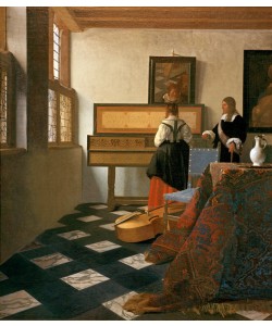 Jan Vermeer, Die Musikstunde