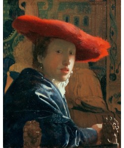 Jan Vermeer, Mädchen mit rotem Hut