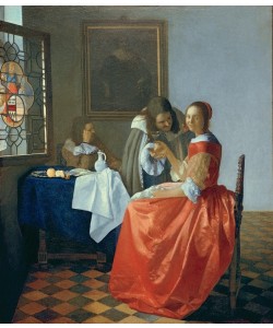 Jan Vermeer, Das Mädchen mit dem Weinglas