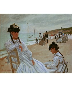 Claude Monet, Sur la plage à Trouville (Am Strand in Trouville)