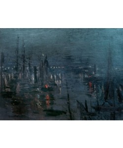 Claude Monet, Le Port du Havre, Effet de Nuit (Der Hafen von Le Havre bei