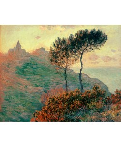 Claude Monet, L’Eglise de Varengeville à contrejour (Die Kirche von Varen