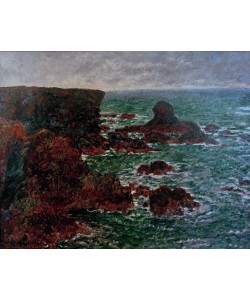 Claude Monet, Rocher du Lion, Belle-Ile-en-Mer (Der Löwenfelsen. Belle-Il