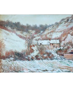Claude Monet, Effet du neige à Falaise (Schneestimmung bei Falaise)