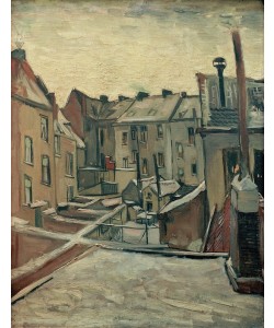 Vincent van Gogh, Hinterhöfe in Antwerpen