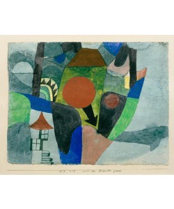 Paul Klee, Landschaft mit sinkender Sonne