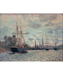 Claude Monet, La Seine à Rouen (Die Seine bei Rouen)