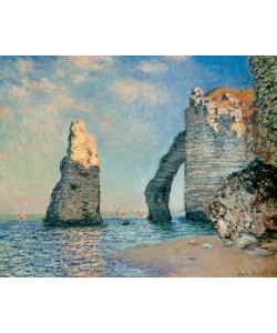 Claude Monet, L’Aiguille et la Falaise d’Aval (Die Nadel und die Falaise