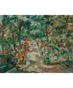 Lovis Corinth, Garten in Berlin-Westend