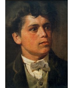 Giovanni Segantini, Autoritratto all’età di vent’anni