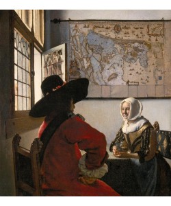 Jan Vermeer, Der Soldat und das lachende Mädchen