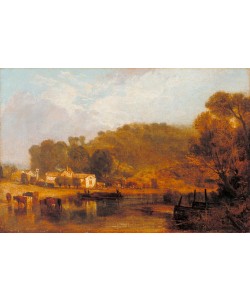 JOSEPH MALLORD WILLIAM TURNER, Cliveden on Thames
