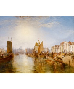 JOSEPH MALLORD WILLIAM TURNER, The Harbor of Dieppe