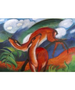 Franz Marc, Rote Rehe II