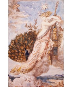 Gustave Moreau, The peacock complaining to Juno