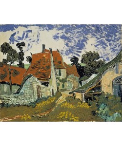 Vincent van Gogh, Dorfstraße in Auvers