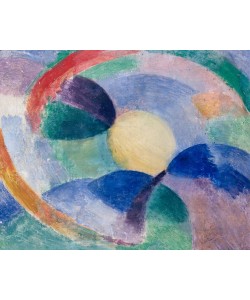 Robert Delaunay, Circular shapes, moon