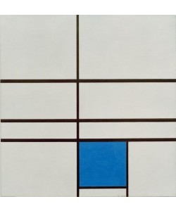 Piet Mondrian, Komposition mit Blau