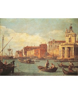 Giovanni Antonio Canaletto, The Custom House and the Giudecca Canal