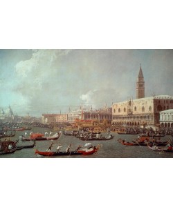 Giovanni Antonio Canaletto, Bucintoro at the Molo on Ascension Day