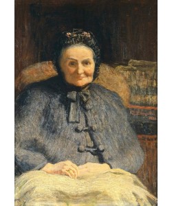 Giovanni Segantini, Portrait of Mrs Casiraghi Oriani