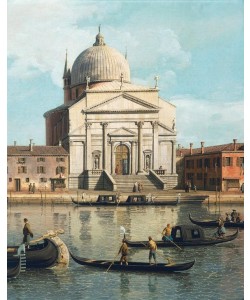 Giovanni Antonio Canaletto, The Churches of the Redeemer and St James, Venice