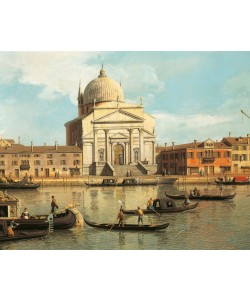 Giovanni Antonio Canaletto, The Churches of the Redeemer and St James, Venice