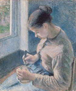 Camille Pissarro, The breakfast