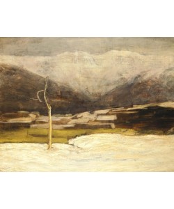 Giovanni Segantini, Savognino Landscape