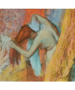 Edgar Degas, Frau bei der Toilette