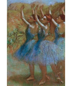 Edgar Degas, Drei Tänzerinnen in Blau