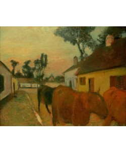 Edgar Degas, Heimkehr der Herde