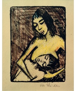 Otto Mueller, Mutter und Kind (Maschka Mueller und ihr Neffe Eugen…)