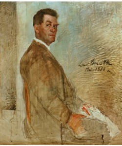 Lovis Corinth, Porträt Franz Heinrich Corinth, der Vater des Künstlers