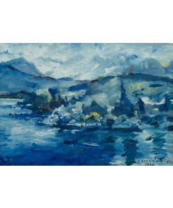 Lovis Corinth, Luzerner See am Nachmittag