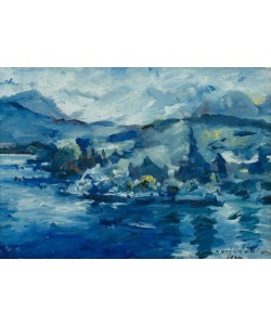 Lovis Corinth, Luzerner See am Nachmittag 