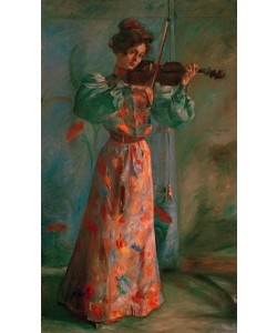 Lovis Corinth, Die Geigenspielerin