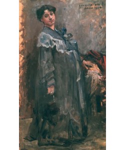 Lovis Corinth, Im Seidenmantel