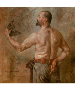 Lovis Corinth, Porträt des Bildhauers Friedrich